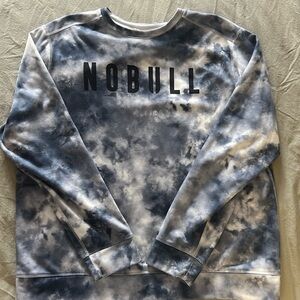 NOBULL tie dye crewneck sweatshirt